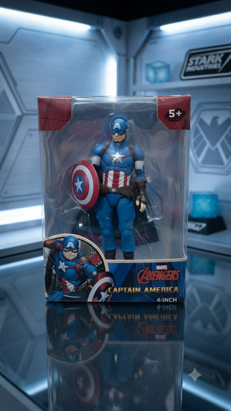 Marvel Avengers Captain America 4-inch action figure