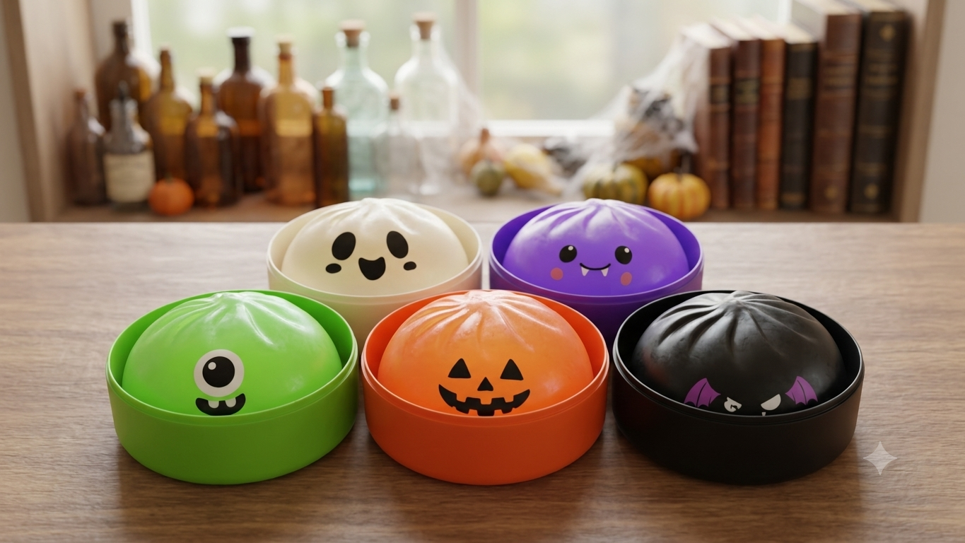 Halloween Dumpling Mystery Blind Box  ( Pack Of 2 ) Random 1