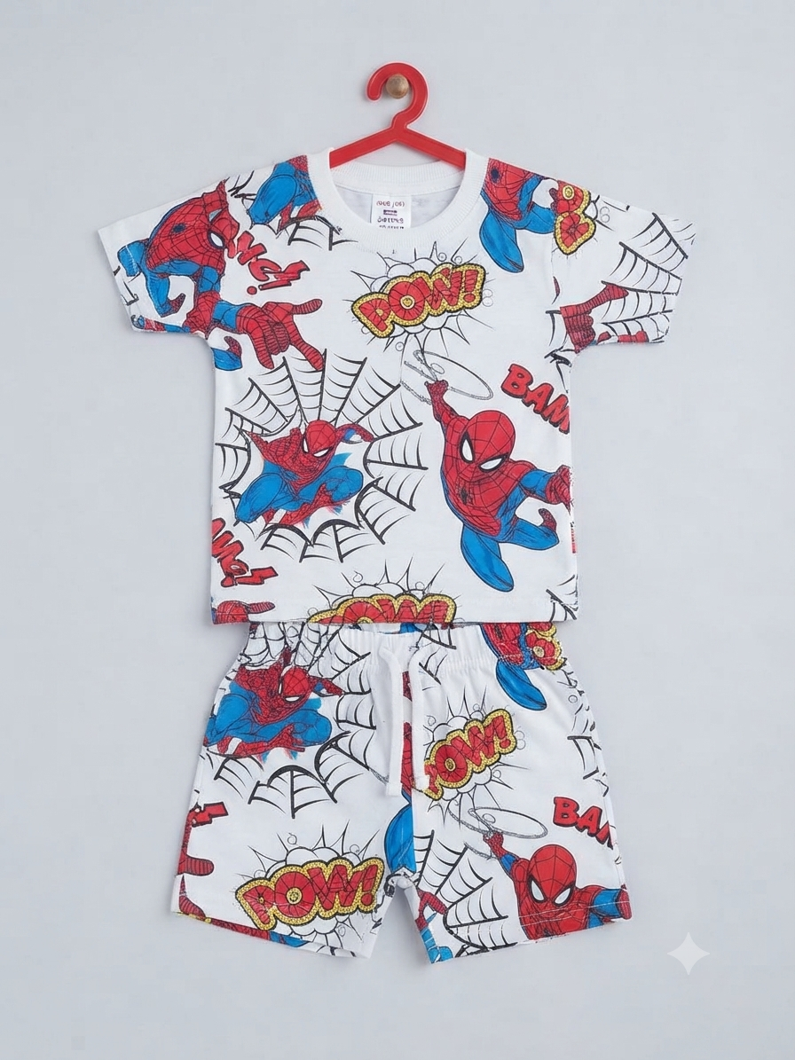 Marvel Spider-Man matching co-ord set.