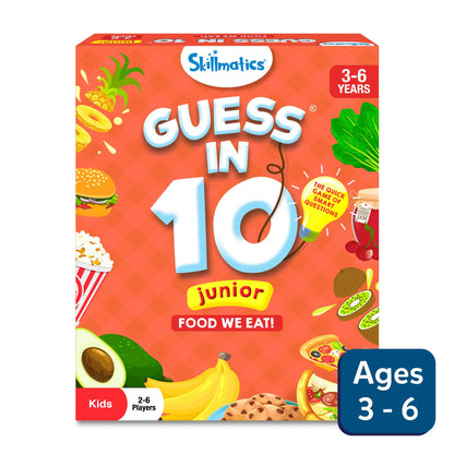 Guess in 10 Junior: Food We Eat! | Trivia card game