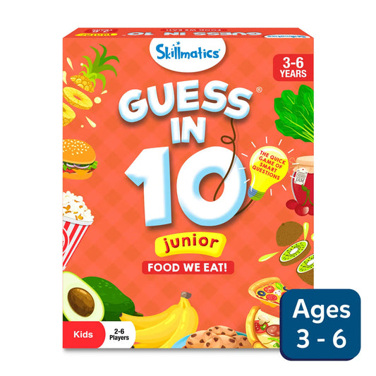 Guess in 10 Junior: Food We Eat! | Trivia card game