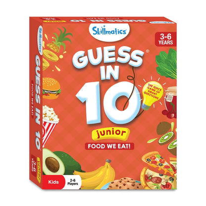 Guess in 10 Junior: Food We Eat! | Trivia card game