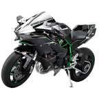 Speed Motocycle 1:9 Scale Kawasaki Ninja H2R Diecast Motorcycle Model with Display Stand