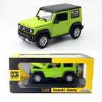 CCA Suzuki Jimny Lime Green 1:18 Scale Diecast Model SUV Cocoland Toys
