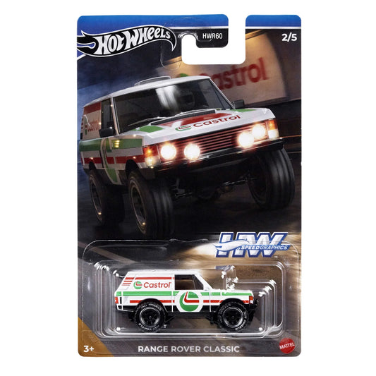 Hot Wheels Speed Graphics - Range Rover Classic