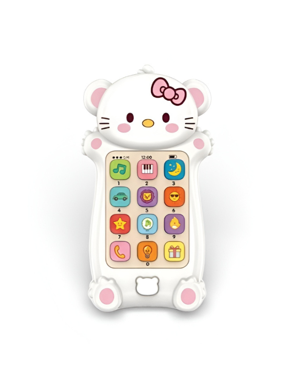 Hello Kitty Inspired Baby Toy Phone – Educational Pretend Play