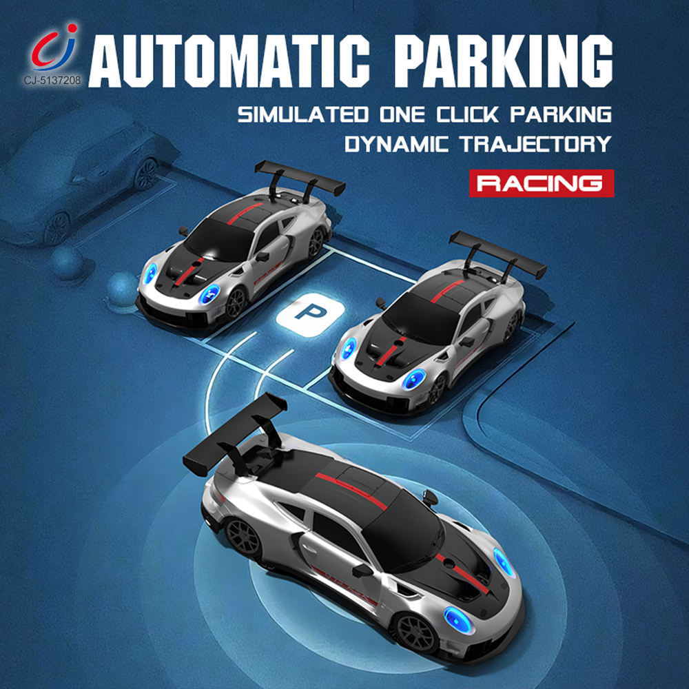1:18 RC sports car demonstrating automatic parking function Cocoland Toys