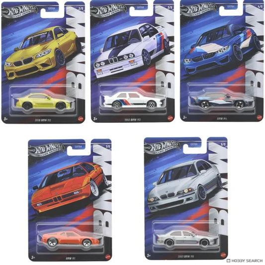 Hot Wheels 2025 BMW Silver Series - Set Of 5 Cars (Imported)