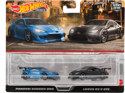 Hot Wheels Premium 2-Pack – Pandem Subaru BRZ & Lexus RC-F GT3 (HKF51)