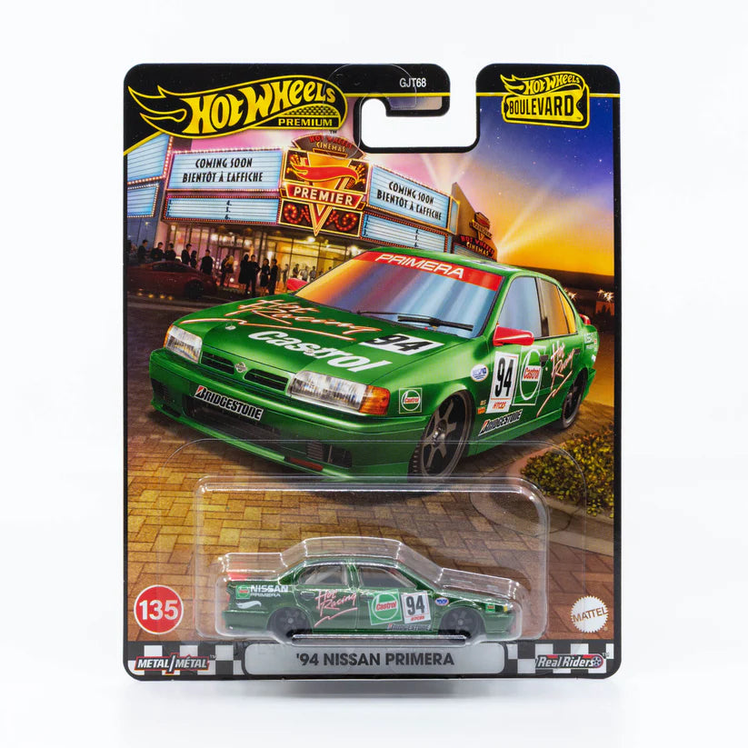 Hot Wheels Premium '94 Nissan Primera Collectible Diecast