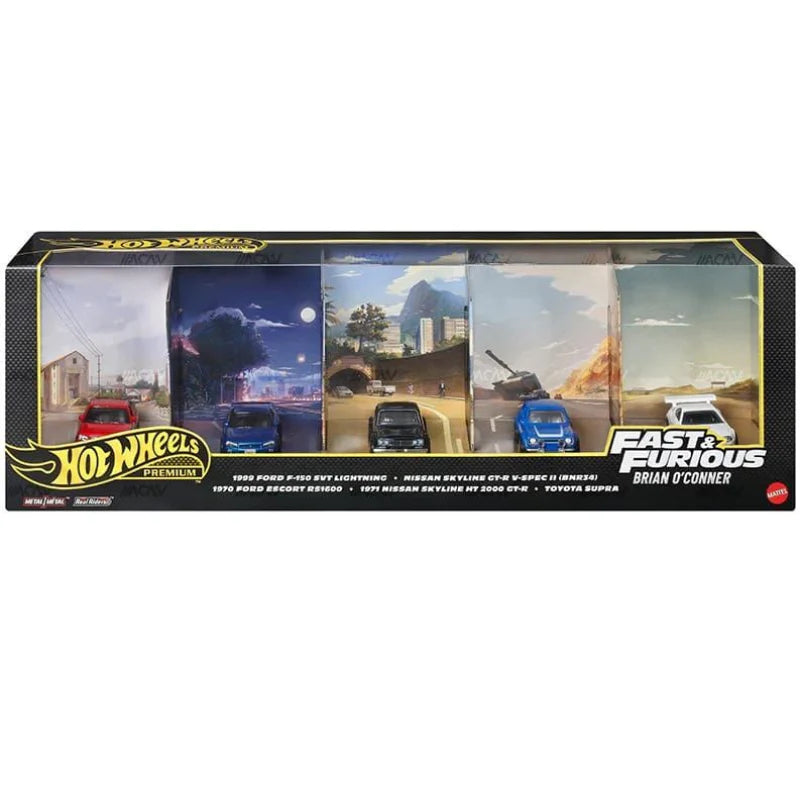 Hot Wheels 2026 Fast & Furious Brian O’Conner Diorama Collector Set 1:64 Scale