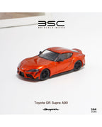 BSC Toyota GR Supra A90 Orange 1/64 Scale