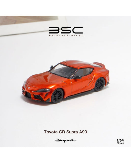 BSC Toyota GR Supra A90 Orange 1/64 Scale