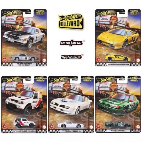Hot Wheels Boulevard Series 2025 Car Culture Premium Pack 5