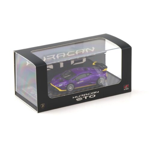 1:64 LCD Models Lamborghini Huracan STO Coupe Purple Metallic