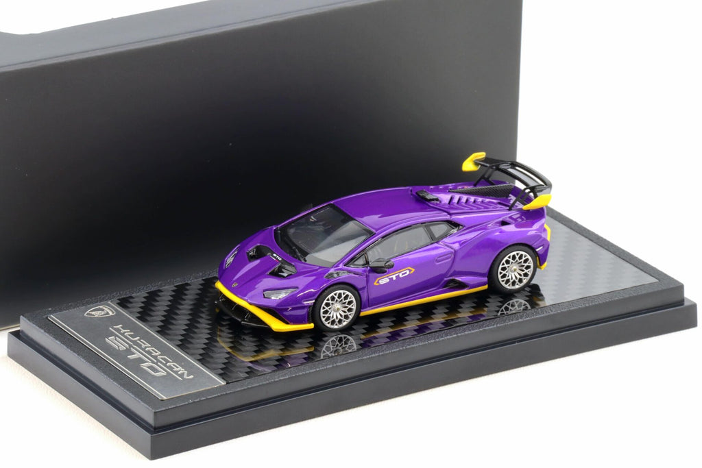 1:64 LCD Models Lamborghini Huracan STO Coupe Purple Metallic