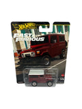 Hot Wheels Premium Fast &amp; Furious Toyota Land Cruiser FJ43 for 3 Years &amp; Above (Red