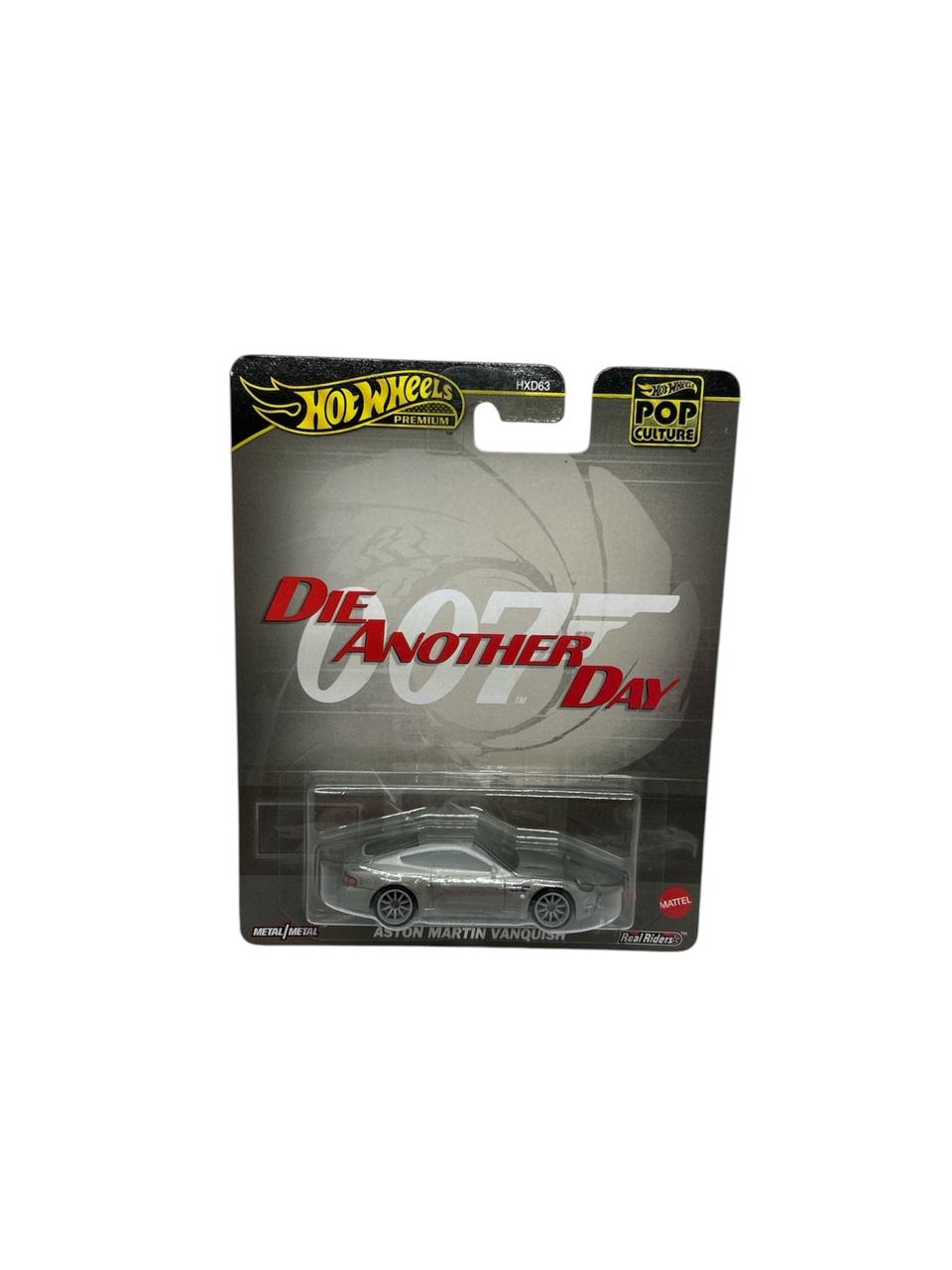 Premium Hotwheels Aston Martin Vanquish Bond 007 * 2025 Pop Culture Case G