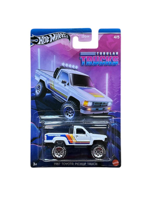 Hot Wheels 1987 Toyota Pickup Truck, Tubular Trucks 4/5