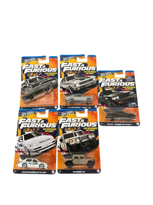 Hotwheels Fast & Furious Hw Decades Of Fast