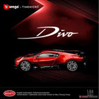 Bugatti Divo Red 1:64 Burago x Timemicro