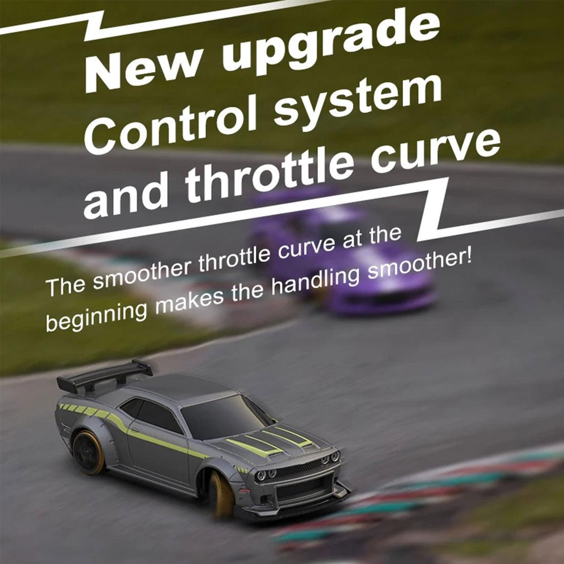 Turbo Racing C65 drift RC car showing upgraded control system and throttle curve Cocoland Toys