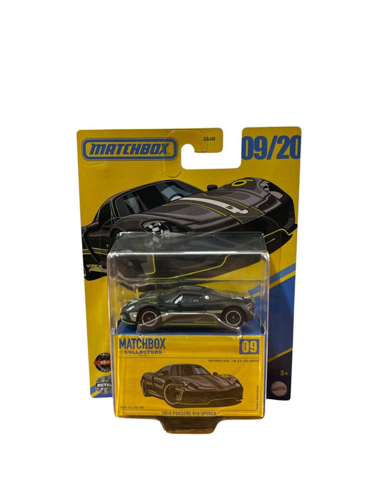 Matchbox Collecters Series 2015 918 Porsche Sypder 09/20