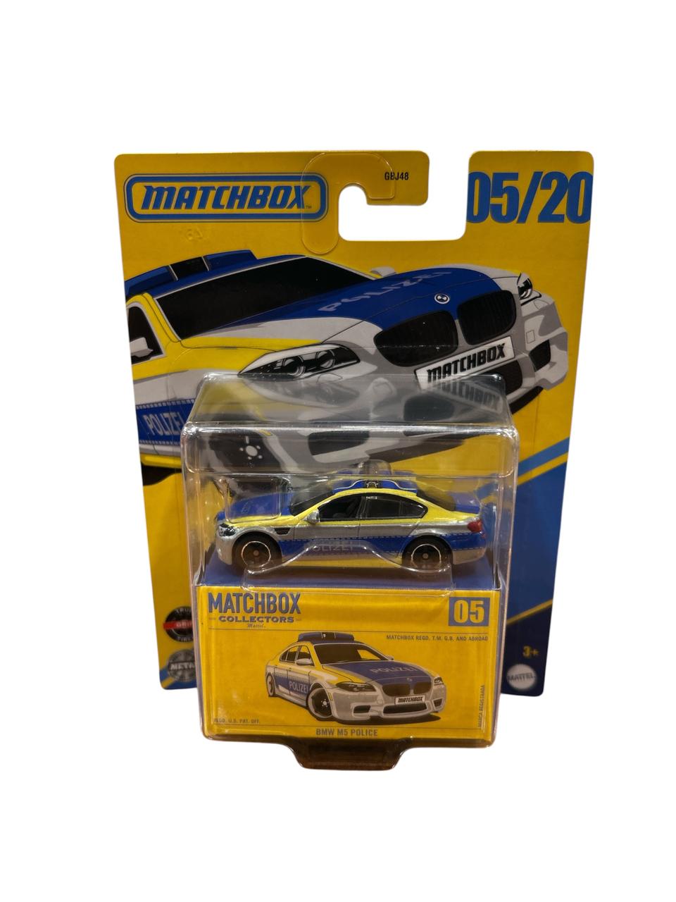 Matchbox Collectors Series BMW M5 Police Car 05/20