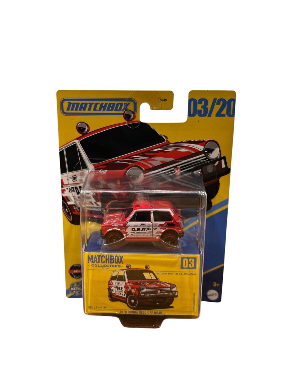 Matchbox Collectors Series 1970 Honda N600 Off-Road 03/20