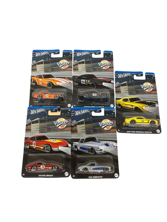 Hotwheels Vintage Racing Club Set Of 5