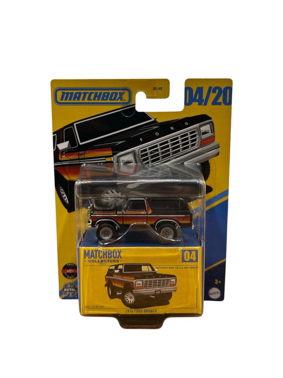 Matchbox Collectors Series 1978 Ford Bronco 04/20