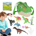 TOYARTSY Dinosaur Head Pouch Kit - Dinosaur Toy Animal Toys Storage Bag, Realistic and Fun Kids Dinosaur Sling Bag for Children's Day Christmas Winwon
