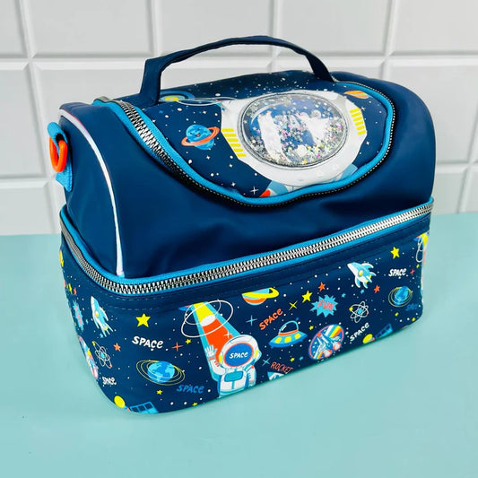 Vest Luxury Double Decker Lunchbag for Kids