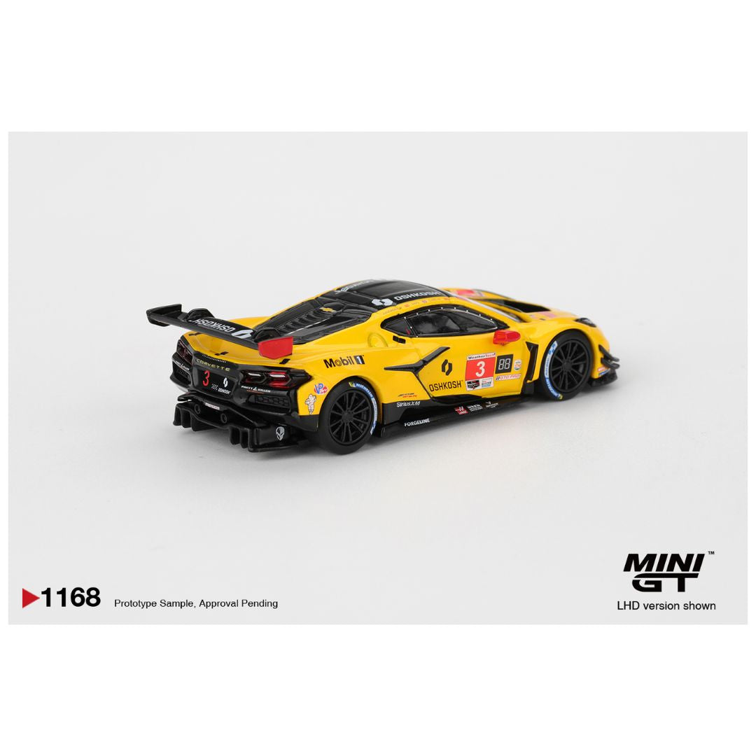 MINI GT Chevrolet Corvette Z06 GT3.R #4 Corvette Racing by Pratt Miller Motorsports 2025 IMSA Daytona 24 Hrs