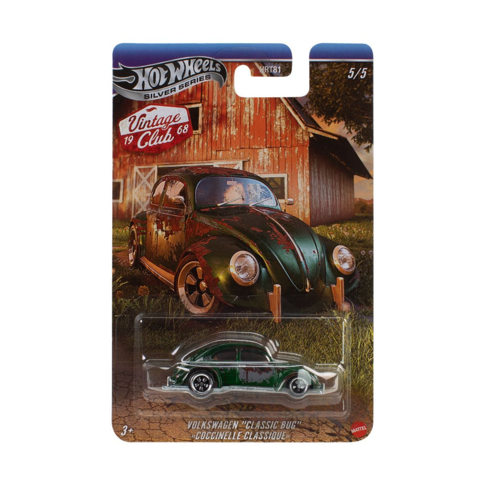 Hot Wheels 2026 Silver Series Vintage Club Volkswagen "Classic Bug" 1:64 Scale ( Imported )