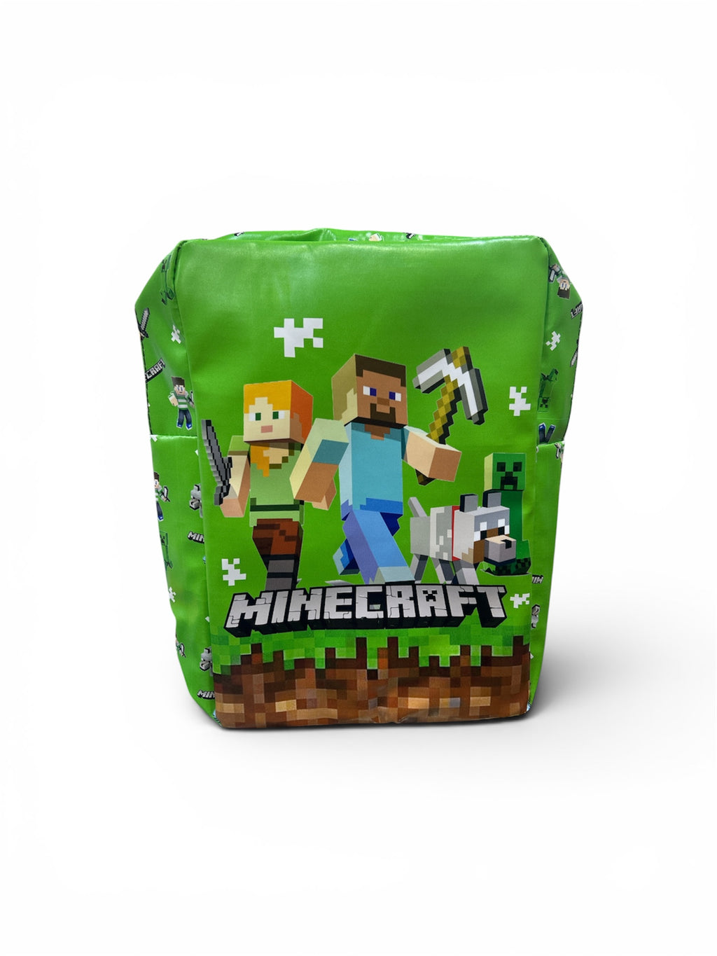 Minecraft Pixel Adventure Kids School & Picnic Backpack