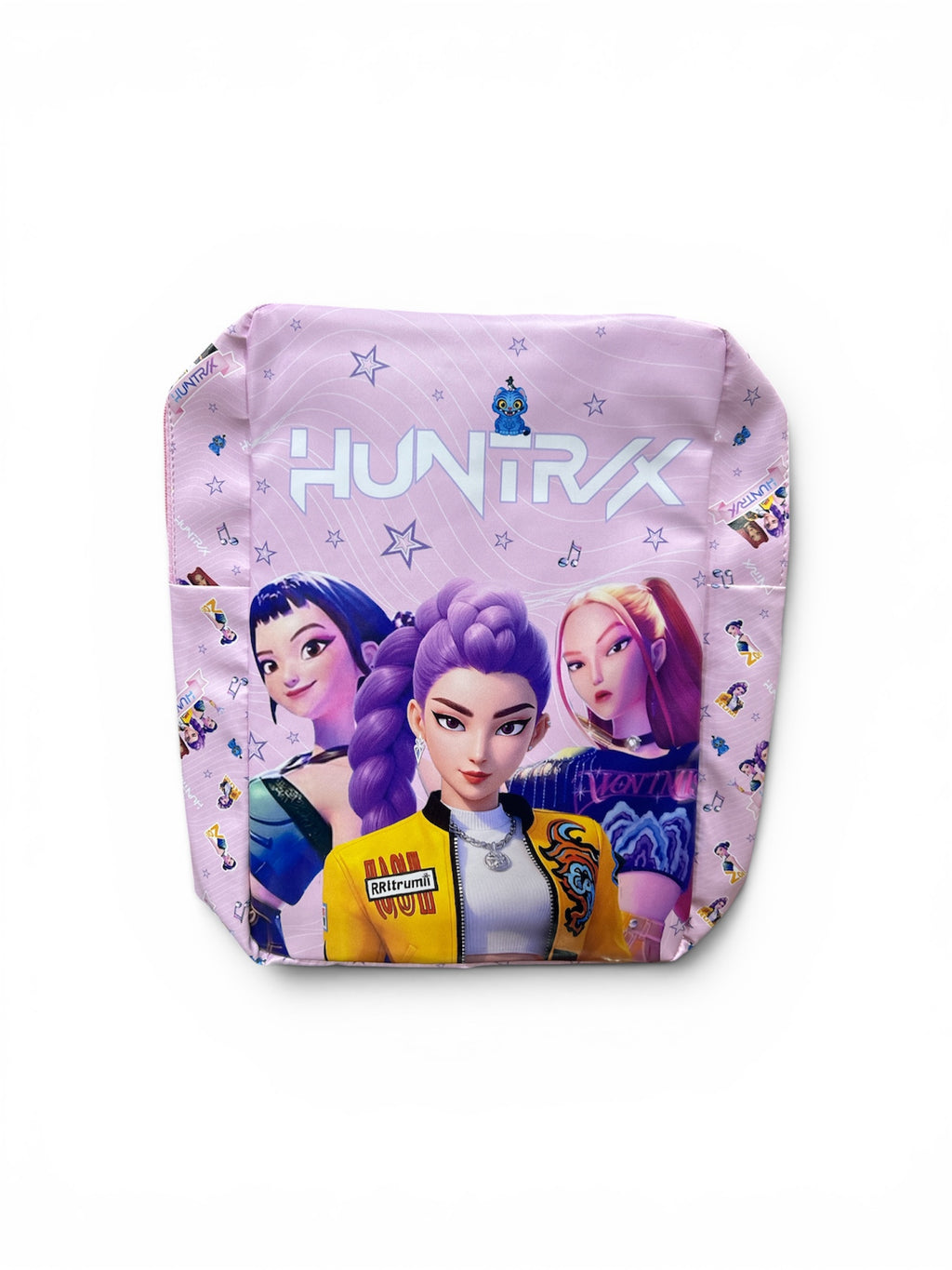 K-Pop Demon Hunters "HUNTR/X" Pink/Purple Backpack (Random 1)