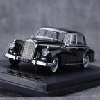 GFCC 1:64 Black 1959 300D Classic Vintage Sports Model Diecast Metal Car