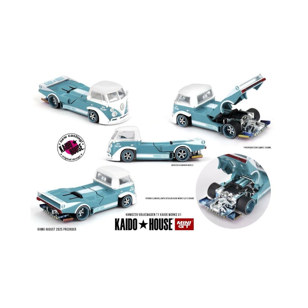 Kaido House x Mini GT 1:64 Volkswagen T1 KAIDO WORKS V1