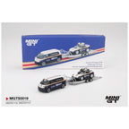 MINI GT Porsche 911 Dakar #718 / Volkswagen ID. Buzz Porsche Centrum Gelderland Roughroads Set
