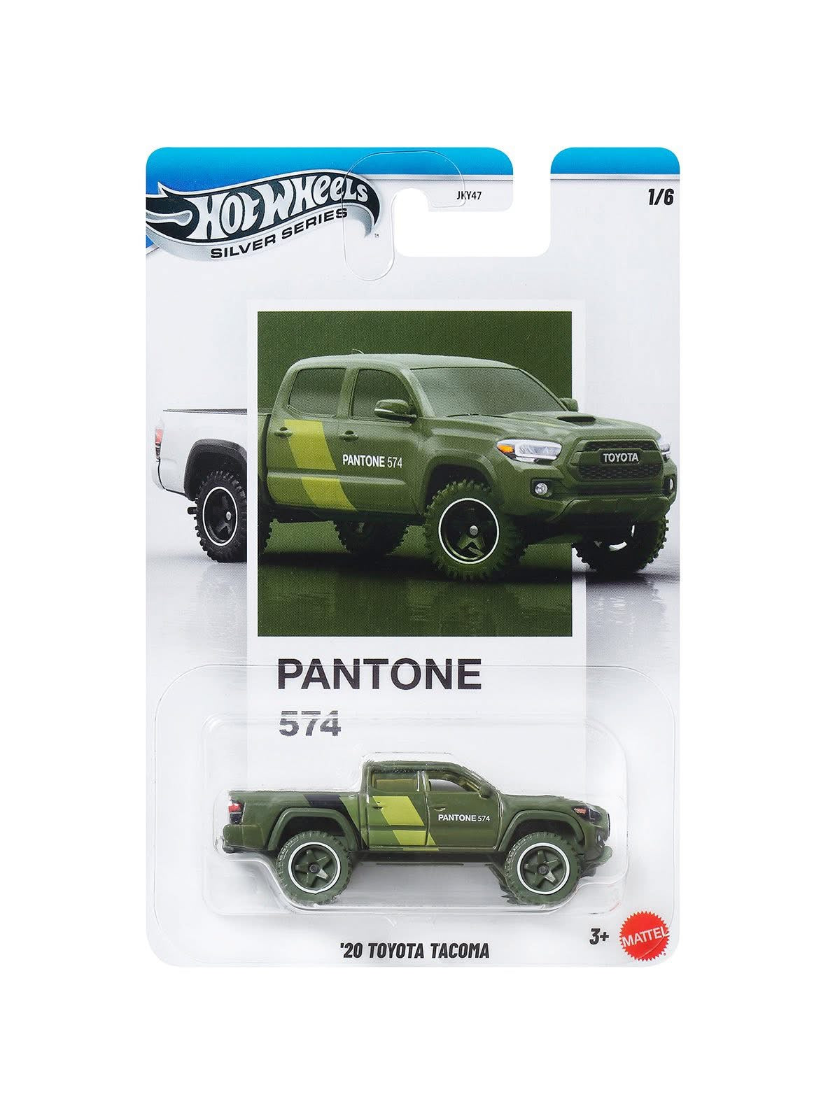 2026 Hot Wheels Silver Series Pantone '20 Toyota Tacoma ( Imported )