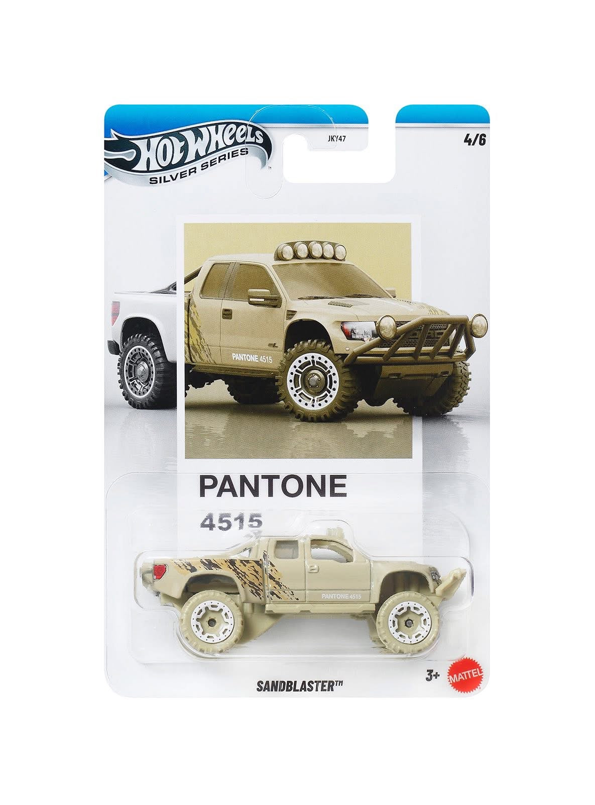 2026 Hot Wheels Silver Series Pantone 4515 Sandblaster ( Imported )