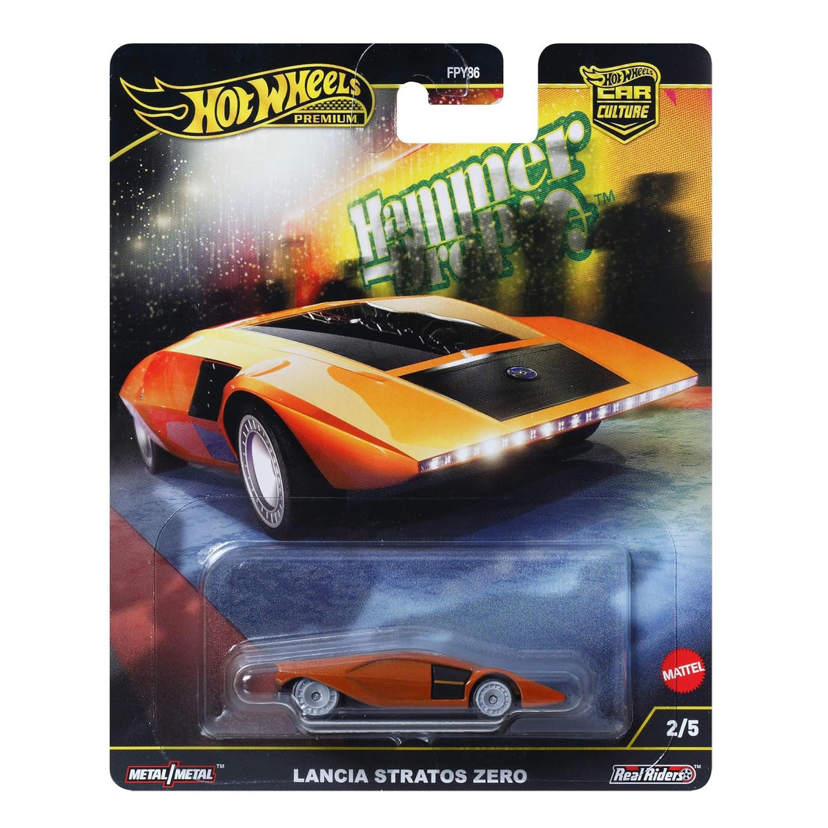 Hotwheels Premium Car Culture Hammer Drop Series