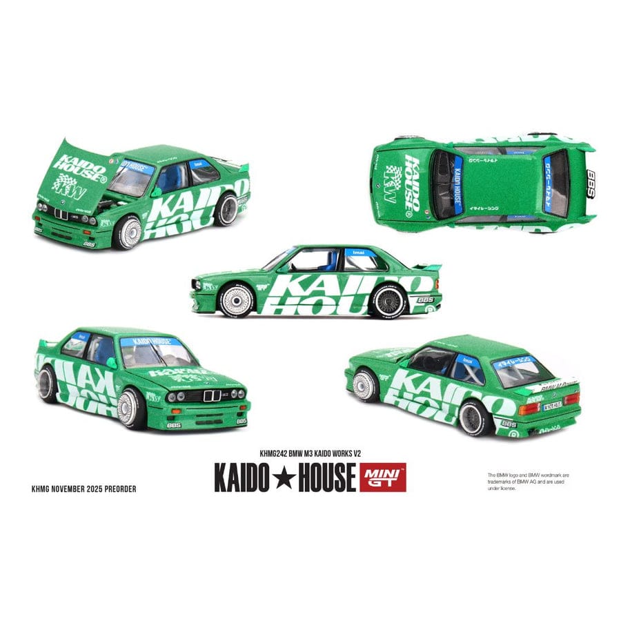 Mini GT Kaido House #242: BMW M3 Kaido Works V2