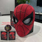 Spider-Man Blinking Cosplay Mask with Jaw/Chin Control Mechanism