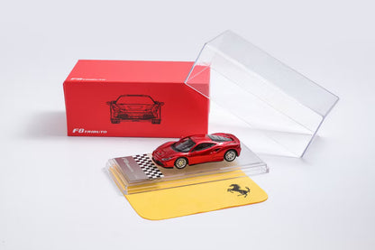 XF MODEL 1/64 Scale Ferrari F8 Tributo Diecast Car Model