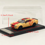 Stance Hunters 1:64 Scale Dodge SRT Hellcat Desert Yellow Limited Edition 1 Of 499