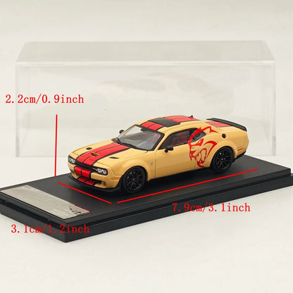 Stance Hunters 1:64 Scale Dodge SRT Hellcat Desert Yellow Limited Edition 1 Of 499
