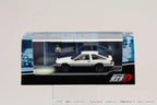 1/64 Scale Toyota SPRINTER TRUENO GT APEX AE86 / INITIAL D VS Takeshi Nakazato With Takumi Fujiwara Figure