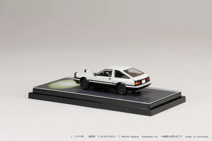 1/64 Scale Toyota SPRINTER TRUENO GT APEX AE86 / INITIAL D VS Takeshi Nakazato With Takumi Fujiwara Figure